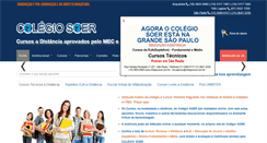 Desktop Screenshot of colegiosoer.com.br